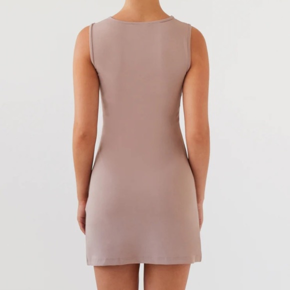 Peppermayo Cosmic Chic Mini Dress Latte Size 12 - Picture 7 of 9